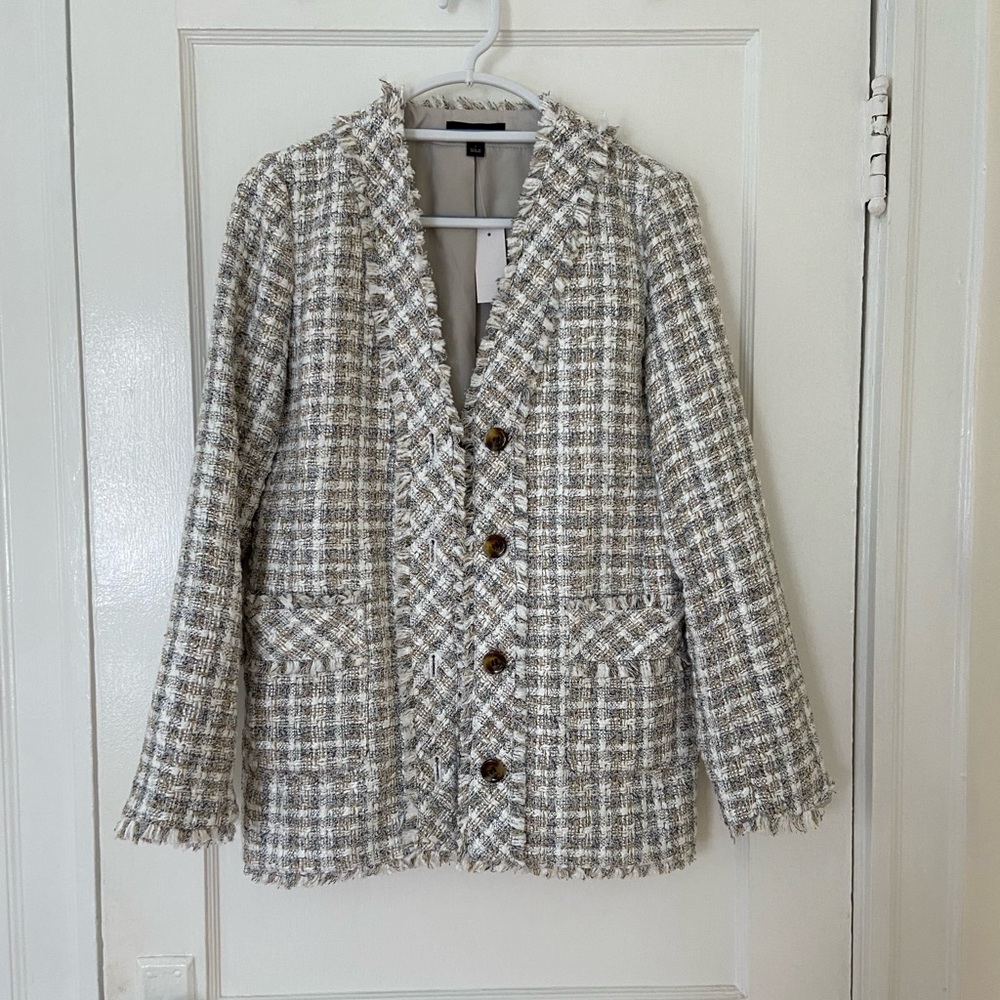 ANN TAYLOR Tweed Blazer